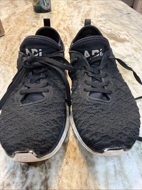 APL Women’s  Black Knit Performance Sneakers 7.0